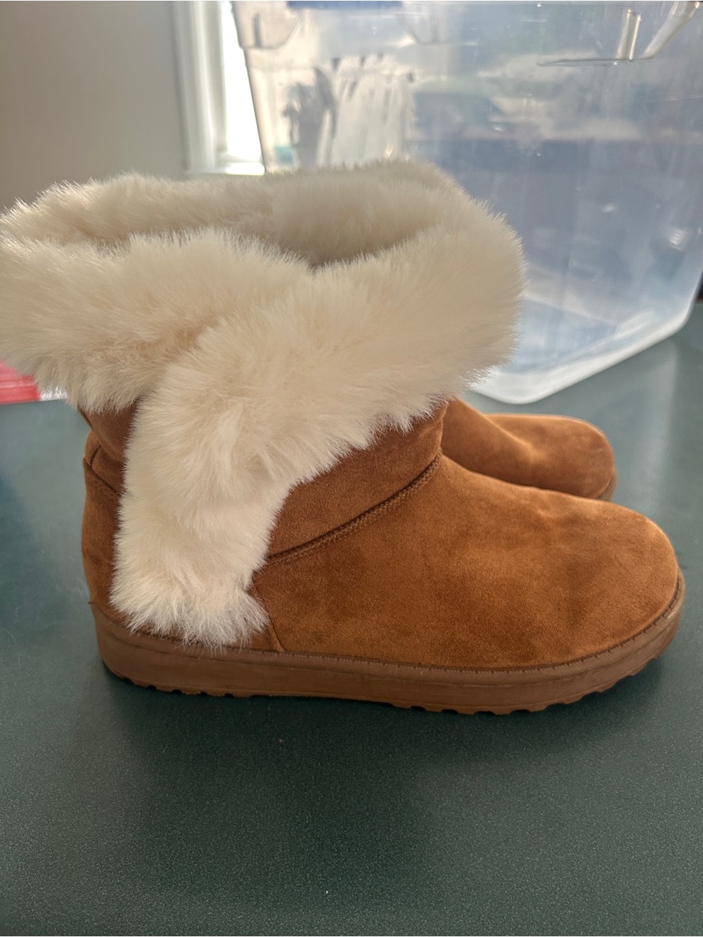 Women's SO Cozy Faux Fur Lined Winter Boots - Brown